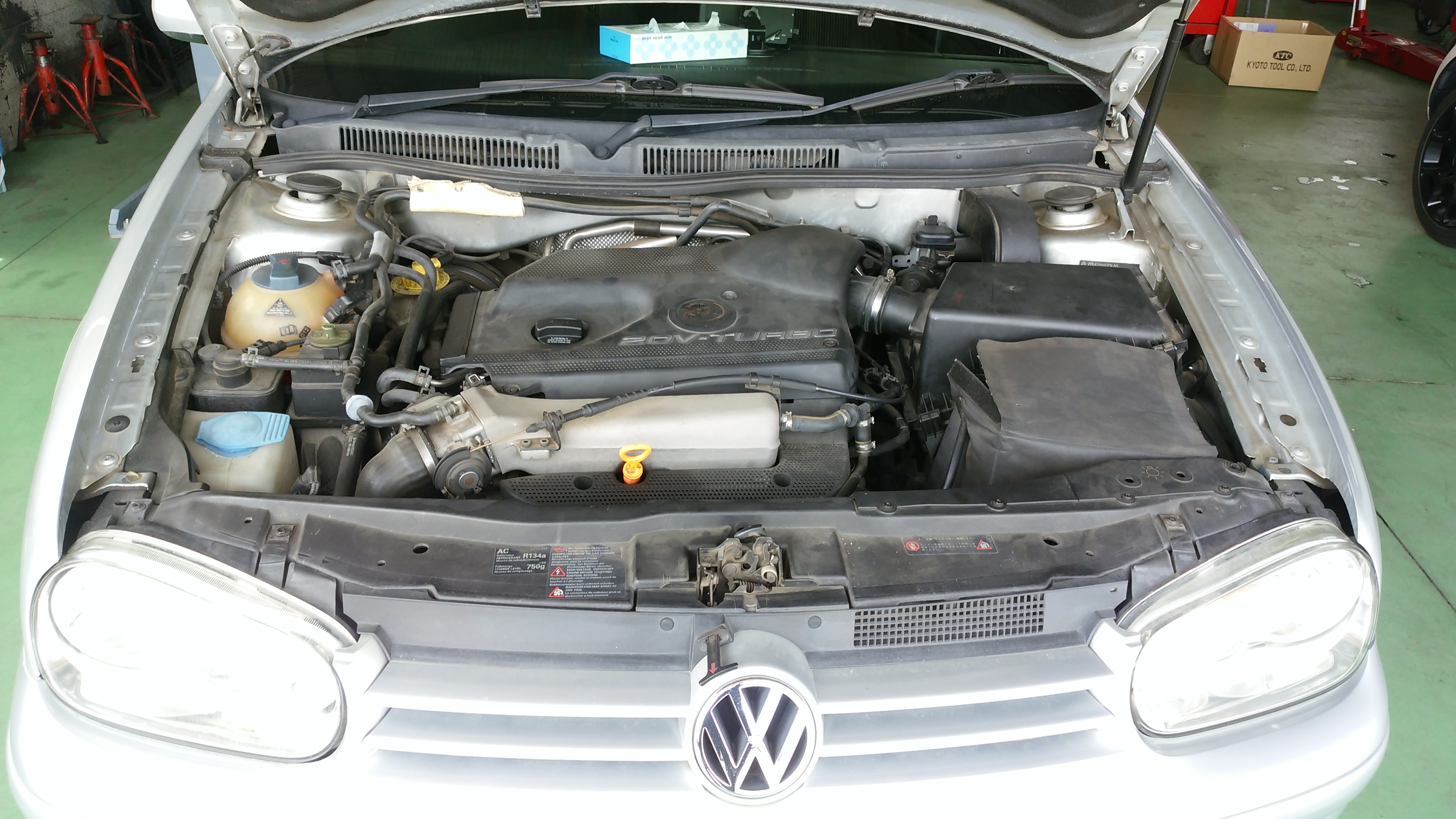 VW ゴルフ4GTI エンジン不調 - 増高自動車工業有限会社